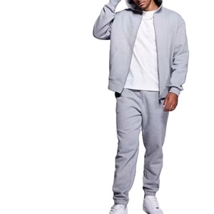 Regular Fit Casual Two Piece Clothing <b>Men</b> Hoodie <b>Jogger</b> Set Long Sleeve with Matching Color <b>Men</b> Tracksuit Outdoor Activities - Product Image 1