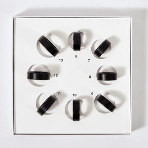 Bộ dụng cụ đo cỡ nhẫn thông minh, thiết bị theo dõi sức khỏe, giấc ngủ, hộp đựng kích cỡ nhẫn thông minh - Product Image 3