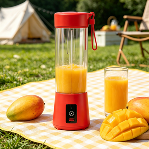 Factory Portable Blender 400ml <b>USB</b> Rechargeable Personal Juicer Cup for Smoothies Shakes - Product Image 3