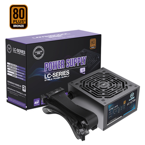 LOVINGCOOL OEM Nuevo estilo Gaming PC Fuentes de alimentación 80Plus Negro 24PIN Computadora 500W 600W 700W 800W PSU <span class=keywords><strong>Gpu</strong></span> Atx Fuente de alimentación - Product Image 2