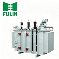 Transformateur triphasé immergé dans l'huile pour réseau électrique, modèle SZ20, 110 kV vers 11 kV, 50 Hz, avec changeur de tension sous charge, refroidissement ONAN, usage industriel