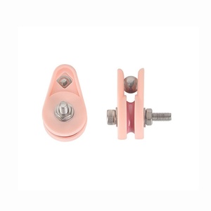 ล้อเซรามิกป้องกันการกระโดดของสายไฟแบบ OEM ระดับไฮเอนด์ รุ่น NT006 พร้อมสายพานกลมขัดเงาอย่างดี สำหรับอุตสาหกรรมสายไฟ SG - Product Image 4
