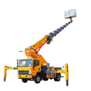 Truk Platform Kerja Udara Diesel Sinotruk |   Pengangkat Udara dengan Remote Control |   Truk Utilitas untuk Teknik Global - Product Image 1