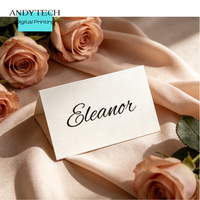 Cartes de nom de table personnalisées pour mariage, impression numérique, papier fantaisie, film laminé, porte-cartes de nom de table pour banquets et événements en plein air
