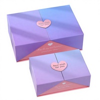 Boîte cadeau rigide de luxe en carton ondulé, estampage de logo doré, revêtement UV, réutilisable, écologique, pour cadre photo et bijoux