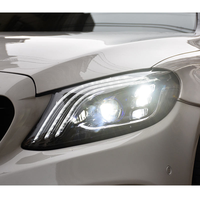 Phares LED DRL modifiés pour Mercedes-Benz Classe C W205 (2019-2021) – Style Maybach – Neufs – Pour modèles LHD et RHD