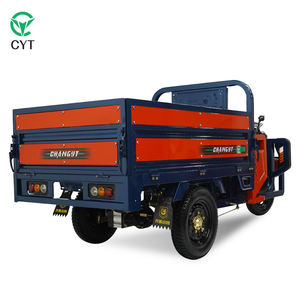 Novo Modelo de Motocicleta Elétrica de Três Rodas, Triciclo de Carga Automático, Carroceria Aberta, Alta Potência, Capacidade de Carga de 400kg - Product Image 4