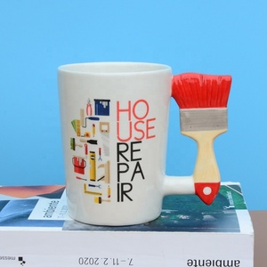 Hỗ trợ phần cứng dễ thương xử lý cốc Ngày của Cha, cốc cà phê vẽ tay cho món quà Ngày của Cha - Product Image 4