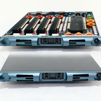Amplificateur numérique DSP haute puissance 4 canaux 4x3400W 4 Ohms Stéréo Classe D Métal 1U Montage en rack pour scène de concert et boîte de nuit