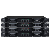 Amplificateur de puissance audio professionnel Paulkitson DN4080 4 canaux 800W Classe D