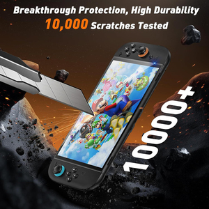Protector de Pantalla de Vidrio Templado Sensible al Tacto para <span class=keywords><strong>Nintendo</strong></span> Switch 2, Sin Burbujas, Resistente a Arañazos, Fácil Instalación - Product Image 3