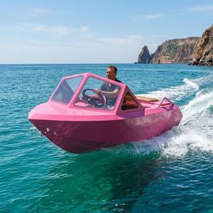 <span class=keywords><strong>Jet</strong></span> <span class=keywords><strong>ski</strong></span> miniature en aluminium vert personnalisable, fabrication directe d'usine, bateau de luxe électrique, monoplace <span class=keywords><strong>avec</strong></span> <span class=keywords><strong>volant</strong></span> - Product Image 2