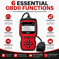 Lector de Códigos OBD2 Profesional V320, Escáner de Diagnóstico de Fallas del Motor, Eliminador de Códigos DTC, Herramienta de Reinicio de Luz de Advertencia del Motor