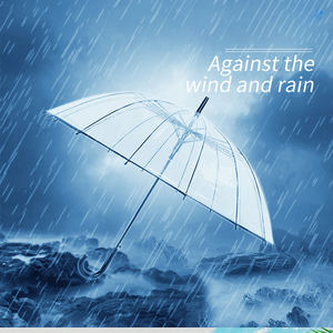 Vente en gros <span class=keywords><strong>Parapluie</strong></span> <span class=keywords><strong>transparent</strong></span> personnalisable pour enfants avec impression de logo Promotion parasol coloré coupe-vent - Product Image 6