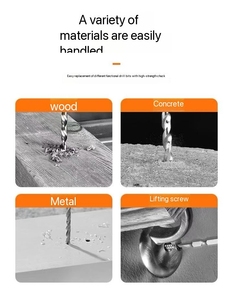 Juego de Taladro Inalámbrico Profesional de 112 Piezas, Juego de Herramientas a Batería, Caja de Herramientas Completa para Mecánicos, Uso Manual para Reparaciones - Product Image 6