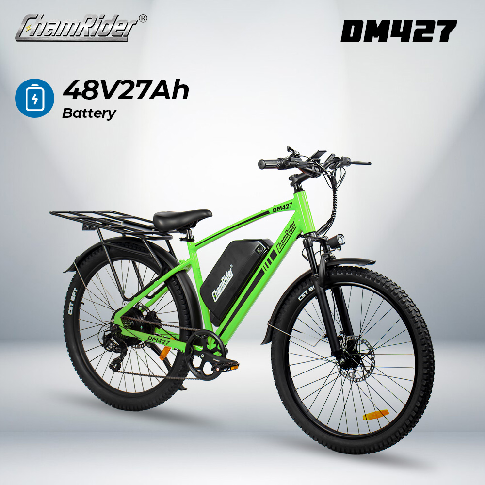 DM427 ChamRider 750W Electric Mountain Bike - 48V, 27Ah, 10 Speed