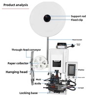 Machine de traitement de faisceaux de câbles haut de gamme intégrée, dénudeur et sertisseur de câbles multi-cœurs avec contrôle tactile