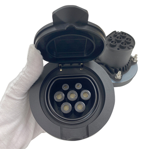 Prise femelle IEC 62196 Type 2 sans câble monophasé 3 phases 16A 32A EV station fin type 2 prise - Product Image 3