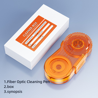 Nettoyeur de cassette à fibre optique SIXIANTO C-500, plus de 500 nettoyages pour connecteurs SC/FC/ST, système de ruban sans peluches, utilisation 5G FTTH
