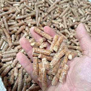Achetez avec confiance des granulés de bois en forme de bâtonnets de 6 mm de diamètre, faible teneur en cendres (0,28%), 3% d'humidité, combustible pur à base de bois pour système de chauffage - Product Image 1