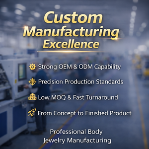 Pendientes <span class=keywords><strong>de</strong></span> <span class=keywords><strong>Titanio</strong></span> ASTM F136 Personalizados con Parte Trasera Plana y Rosca Interna, con Circonita Cúbica, Joyería Fina para <span class=keywords><strong>Piercing</strong></span> Corporal - Product Image 5