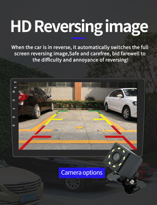 9/10 "Android 13 xe hệ thống đa phương tiện cho 2 DIN phổ GPS Wifi đài phát thanh stereo cho Lexus <span class=keywords><strong>Mazda</strong></span> SUBARU TOYOTA Honda - Product Image 3