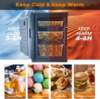 Gewerblicher Catering-Warmhaltebehälter: Isolierter Thermo-Box-Transportbehälter für Speisen