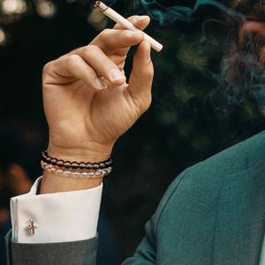 Gran oferta de pulseras de 2 piezas para mujer, conjunto de pulsera de piedra Natural, brazalete de cuentas de ágata de 8mm, pulsera de cristal turquesa, joyería curativa para hombres - Product Image 4