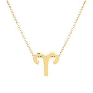 Uomo donna 12 proteggi segno zodiacale collana con ciondolo in oro <span class=keywords><strong>ariete</strong></span> leone 12 <span class=keywords><strong>gioielli</strong></span> - Product Image 6