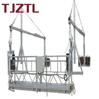 Plateforme suspendue ZLP630, plateforme suspendue pour façade, plateforme suspendue en aluminium, équipement d'entretien de bâtiments