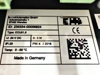 ECU01.5 Industrielles LCD-Bedienfeld für Nivelliermaschinen