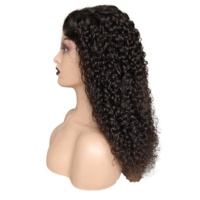 Cheveux humains vietnamiens Super Double Drawn Pixie bouclés perruques cheveux bruts haute qualité HD dentelle frontale perruque bouclée