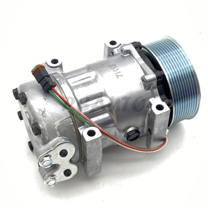 Compresor de CA DP120 PK10 24V SD7H15 A/C para Scania P-/G-/<span class=keywords><strong>R</strong></span>-/T-Truck repuestos OE 1888032 1531196 - Product Image 2