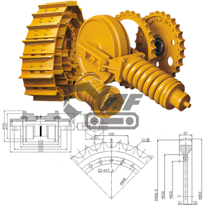 Groothandel Bouwmachines Onderdelen Liebherr Onderstel Reserve Voor Graafmachines En Bulldozers - Product Image 3
