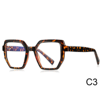 Nueva moda de diseñador de lujo para mujer, Marco grande, gradiente TR90, marco de gafas, gafas de ordenador, gafas de luz antiazul