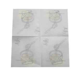 <b>Paper</b> Napkins With Autumn Leaves Print 2 Ply 4 Fold For Thanksgiving Party Use - Product Image 6