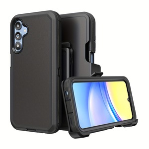 Bao da <span class=keywords><strong>Robot</strong></span> Điện thoại di động Trường hợp đối với Samsung Galaxy A13 A32 A22 A06 A42 A82 gồ ghề vành đai Clip Heavy Duty Defender Cover quay lại - Product Image 5