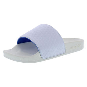 Sandalias Adidas Adilette para Hombre, Color Blanco/Morado |   100% Auténtico - Product Image 1