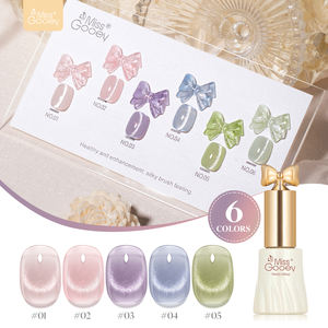 Miss Gooey Hema Gratis Cat kuku mata kucing pemoles Gel pabrik OEM/ODM Set kustom logo merek Uv Cat kuku Gel perlengkapan Salon - Product Image 1