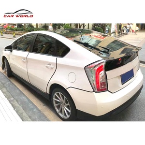 New for Prius 2013-2015 Bumper Kit Front Lip Rear Lip Side Skirts Screw-On Plastic LED - Product Image 3