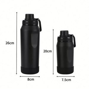Bouteille isotherme portable en acier inoxydable 304 de 800 ml, grande capacité, pour le sport et les voyages en extérieur - Product Image 2