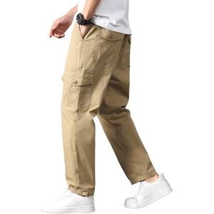 Customize Men Slim Fit <b>Cargo</b> <b>Pant</b> With Woven <b>Stretch</b> Twill Heavyweight Cotton Fabric - Product Image 5
