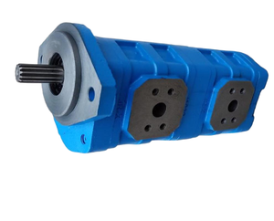 Hansen CBY305020402016 Bomba de aceite de engranajes triple hidráulica de alta calidad para maquinaria de construcción suministrada directamente por el fabricante - Product Image 3
