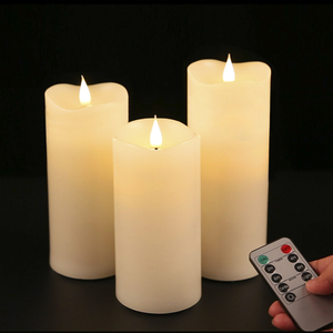 Candele LED 3D con Fiamma Oscillante, Timer e Telecomando, Accensione/Spegnimento Automatico 4/8 Ore, per Uso Quotidiano - Product Image 6