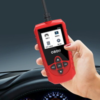 Herramienta de diagnóstico del sistema de motor automático OBD2 profesional, La batería incluye inyector de combustible, limpiador de coches, analizador automotriz de por vida
