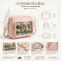 Sac bandoulière classique personnalisé Ita