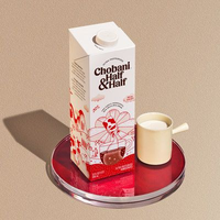 Conception de logo personnalisé 330ml 500ml jus liquide aseptique emballage en boîte de papier de paquet de lait de carton supérieur de pignon