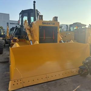 รถดันดินตีนตะขาบสีเหลือง CHINA Shantui SD22 รุ่นปี 2020 เครื่องยนต์คัมมินส์ พร้อมปั๊ม สำหรับงานก่อสร้าง - Product Image 4