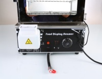 Vitrina Calentadora de Alimentos Comercial Eléctrica Multifuncional de Bajo Consumo para Bollos y Hot Dogs