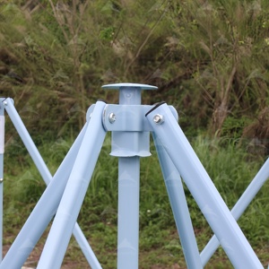 Estructura de Carpa Plegable Rectangular de Hierro Resistente para Uso Comercial, Precio de Fábrica - Product Image 6